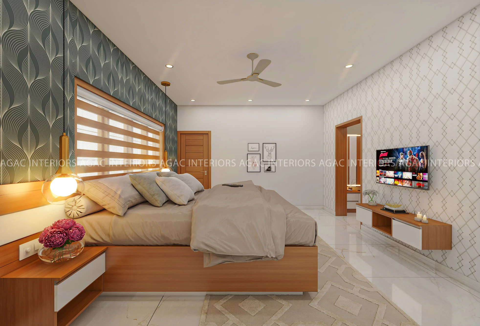 Read more about the article 3D Bedroom Interior