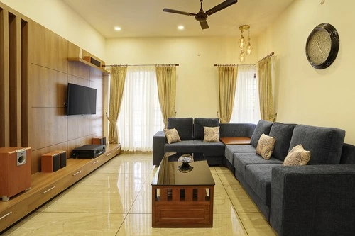Middle Class Kerala Interior Design Living Room
